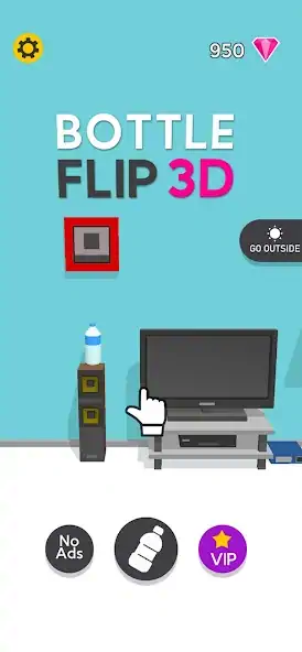 Скачать Bottle Flip 3D [MOD Бесконечные монеты] на Андроид