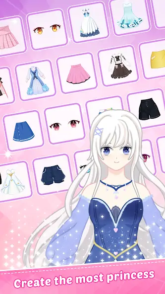 Скачать Princess Dress Up - Sweet Doll [MOD Много денег] на Андроид