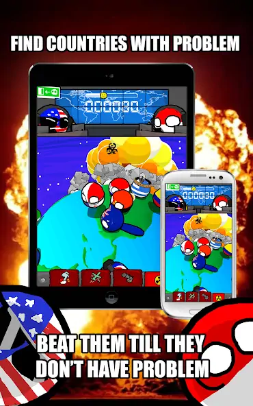 Скачать Polandball: Not Safe For World [MOD Много денег] на Андроид