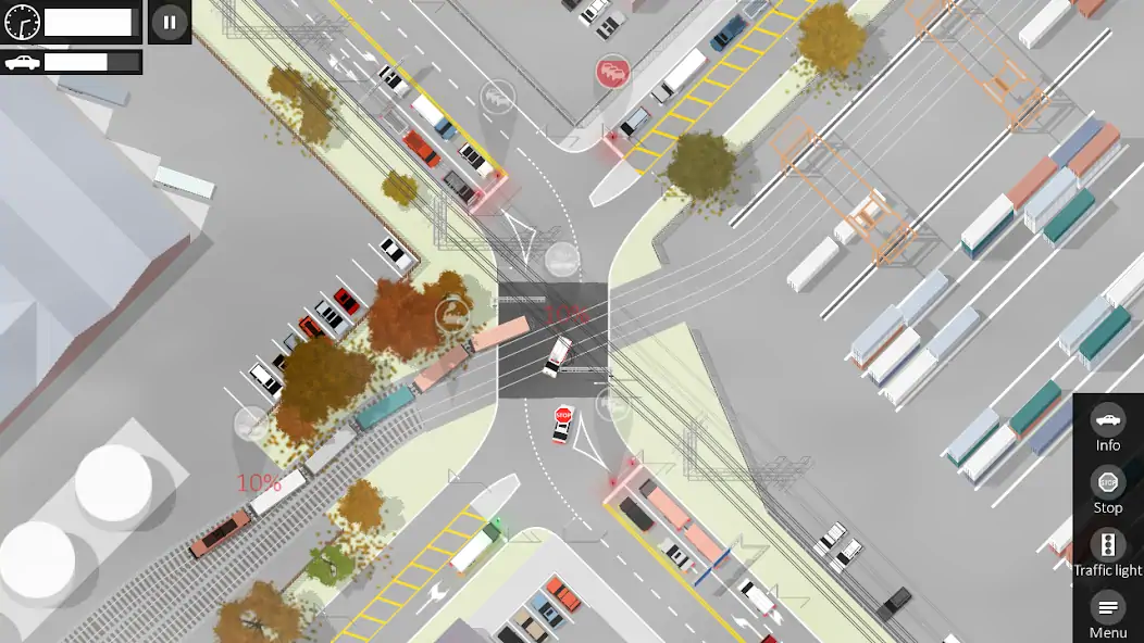 Скачать Intersection Controller [MOD Много монет] на Андроид