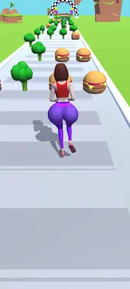 Скачать Twerk Race 3D: Belly Body Run [MOD Много монет] на Андроид