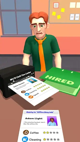 Скачать Boss Life 3D: Office Adventure [MOD Много монет] на Андроид