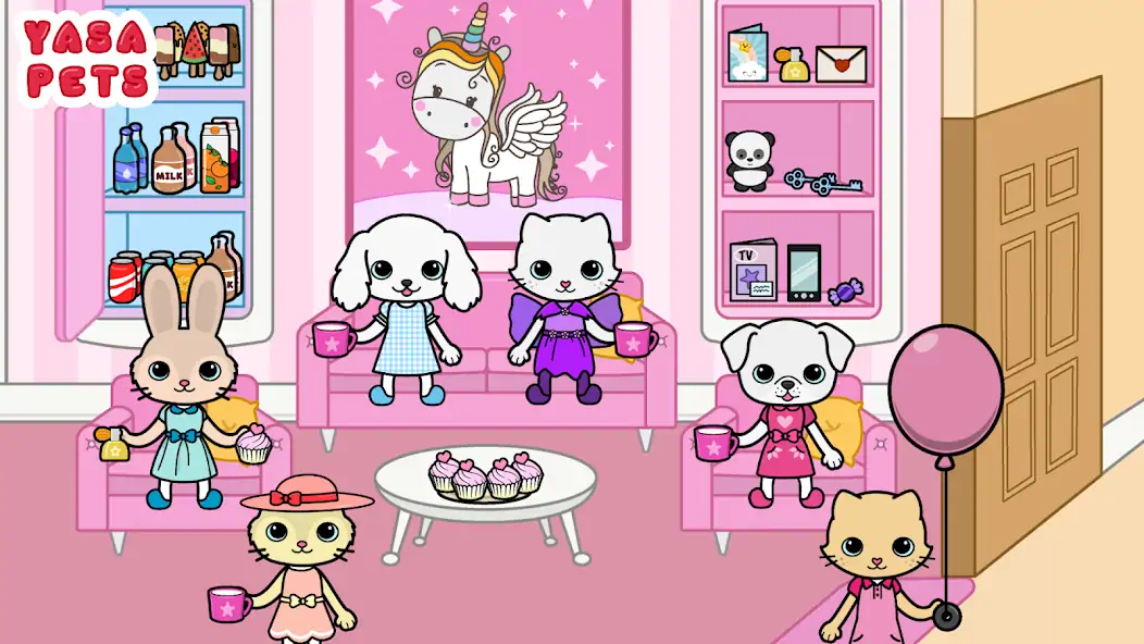 Скачать Yasa Pets Tower [MOD Бесконечные деньги] на Андроид