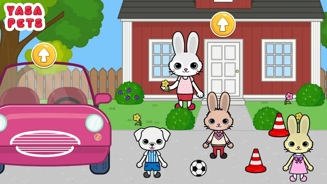 Скачать Yasa Pets Town [MOD Много денег] на Андроид