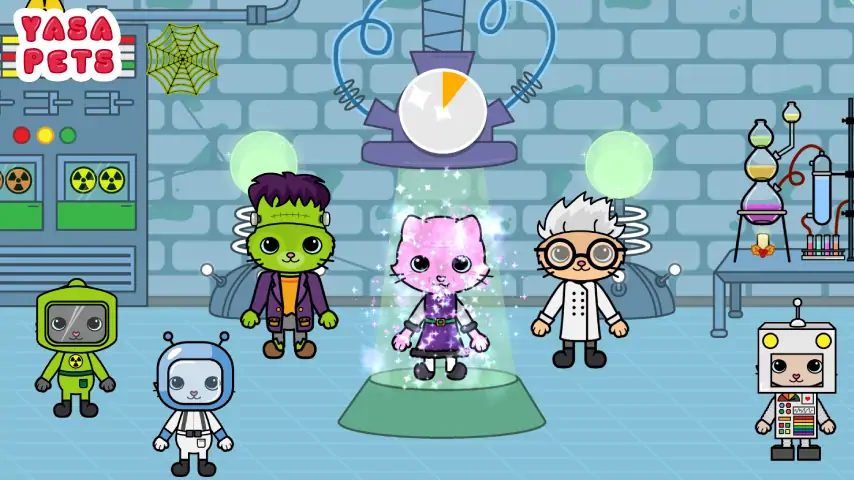 Скачать Yasa Pets Halloween [MOD Бесконечные деньги] на Андроид