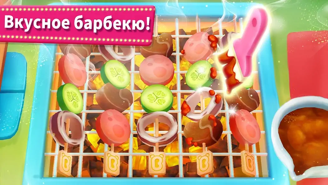 Скачать Ресторан маленькой панды [MOD Много монет] на Андроид