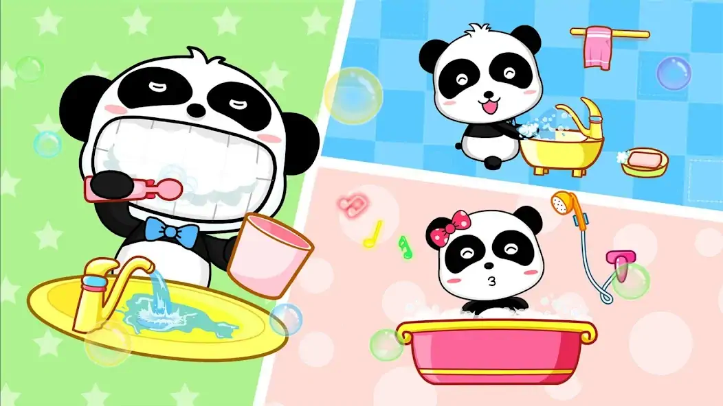 Скачать Baby Panda's Daily Life [MOD Бесконечные монеты] на Андроид