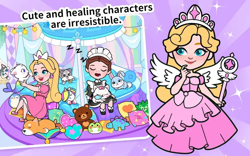 Скачать Paper Princess's Dream Castle [MOD Много денег] на Андроид