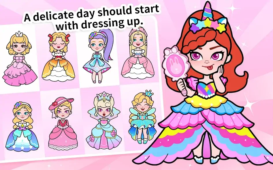 Скачать Paper Princess's Dream Castle [MOD Много денег] на Андроид