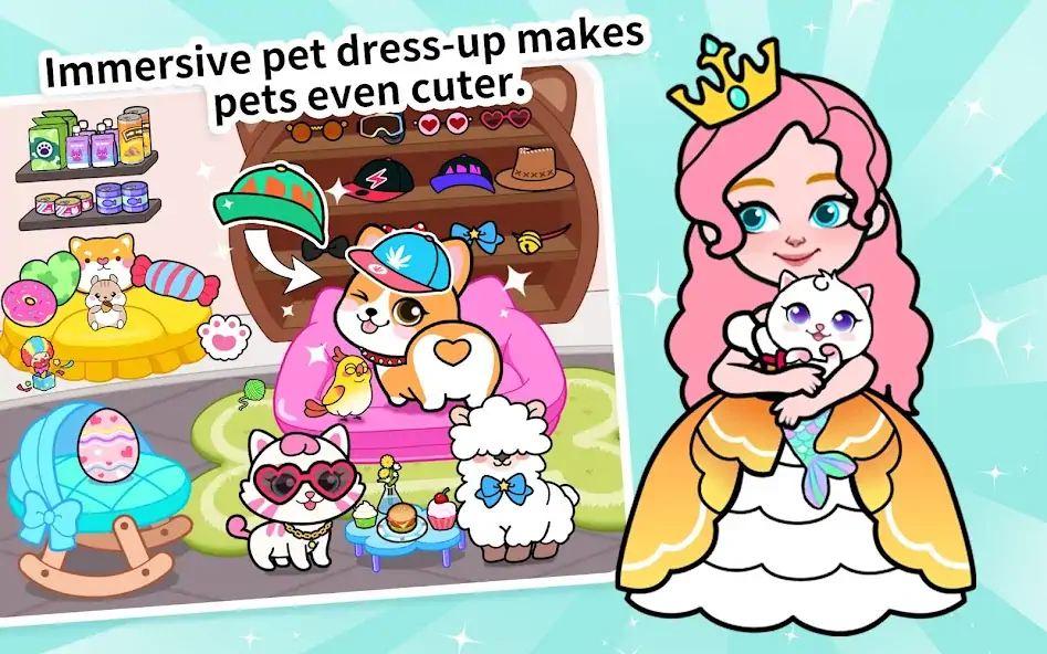 Скачать Paper Princess's Dream Castle [MOD Много денег] на Андроид