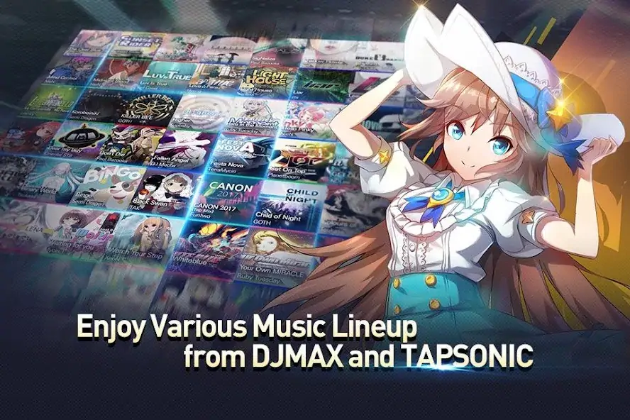 Скачать TAPSONIC TOP -Music Grand prix [MOD Бесконечные монеты] на Андроид