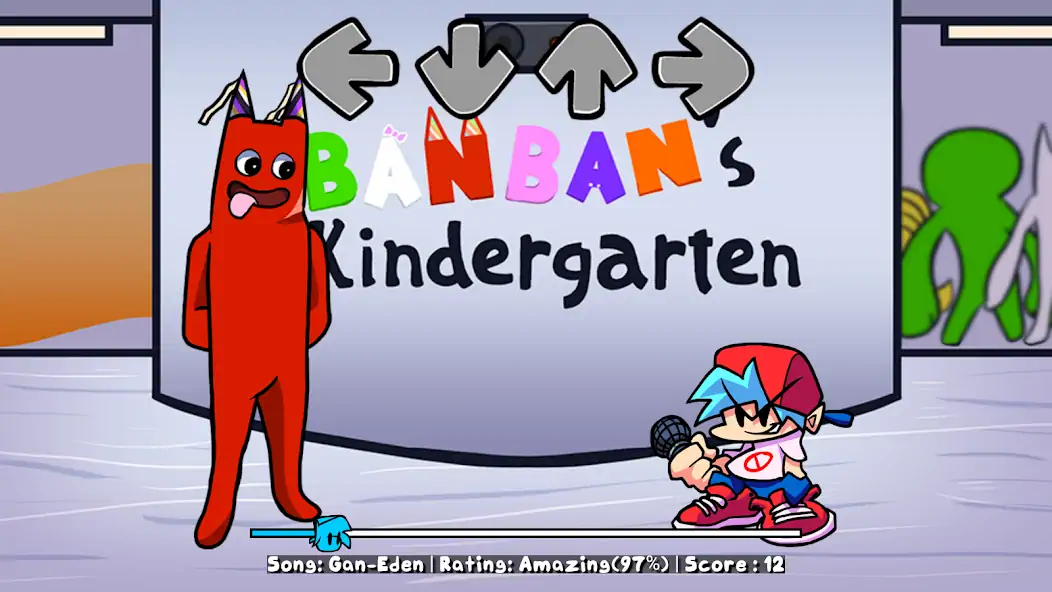 Скачать Garden Eden Ban FNF Mod Test [MOD Много денег] на Андроид