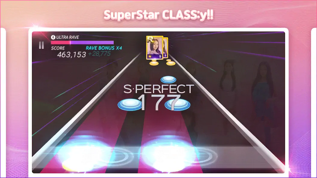 Скачать SuperStar CLASS:y [MOD Много монет] на Андроид