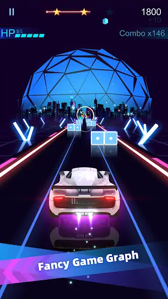 Скачать Music Racing GT: EDM & Cars [MOD Бесконечные монеты] на Андроид