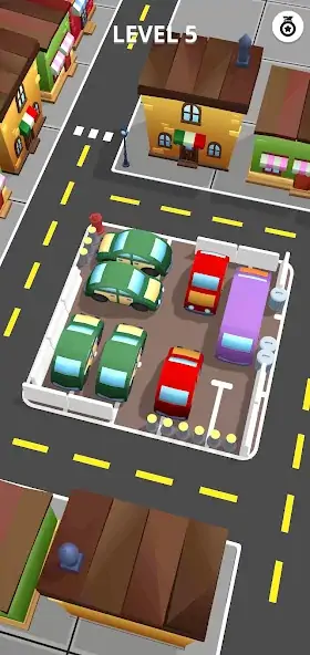 Скачать Парковка: Пробка 3D [MOD Много монет] на Андроид