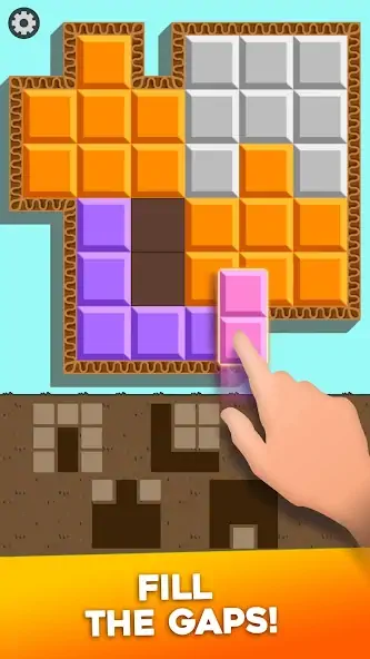 Скачать Block Puzzle Cats [MOD Много денег] на Андроид