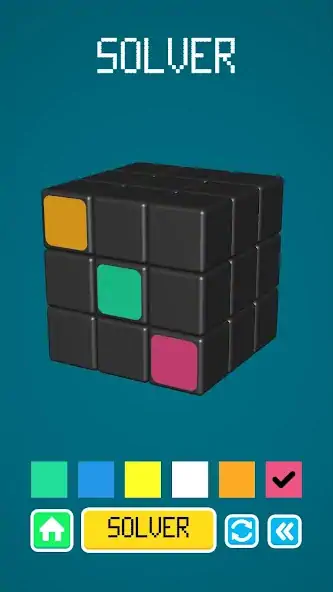 Скачать Решатель кубика Рубика [MOD Много монет] на Андроид