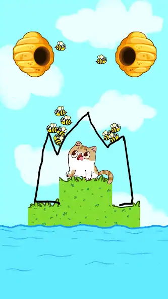 Скачать Cat Rescue - Спасите кошку [MOD Бесконечные монеты] на Андроид