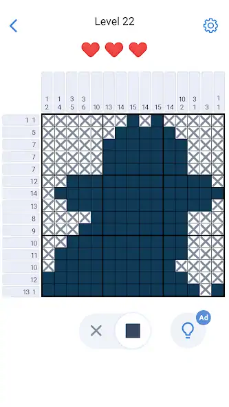 Скачать Pixel Art Puzzle: Number Logic [MOD Много монет] на Андроид