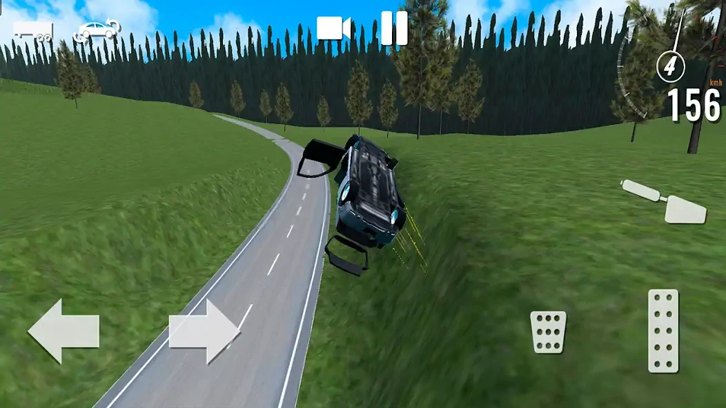 Скачать Car Crash Simulator: Accident [MOD Бесконечные деньги] на Андроид