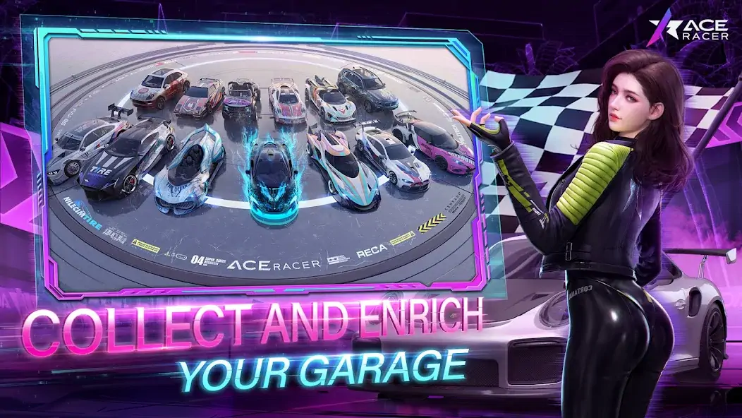 Скачать Ace Racer [MOD Много монет] на Андроид