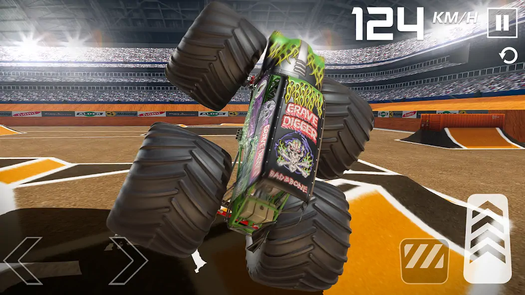 Скачать Monster Truck Stunt - Car Game [MOD Бесконечные деньги] на Андроид