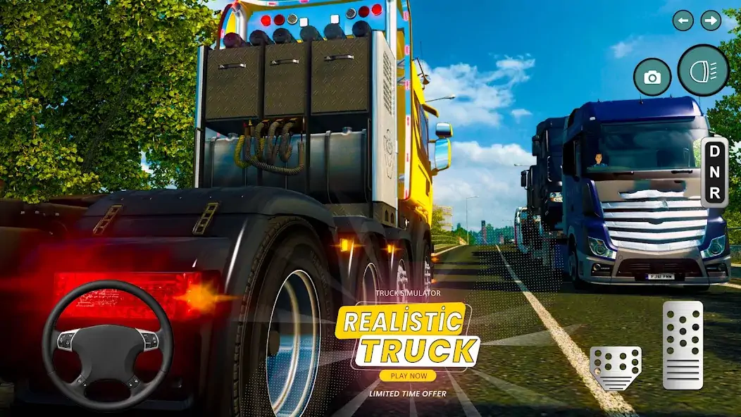 Скачать Euro Truck Simulator 3 Europa [MOD Много денег] на Андроид