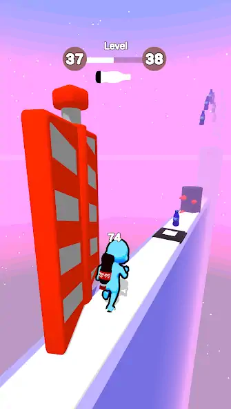 Скачать Soda Rush игры без интернета [MOD Много денег] на Андроид