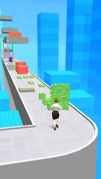 Скачать Money Run 3D [MOD Много монет] на Андроид