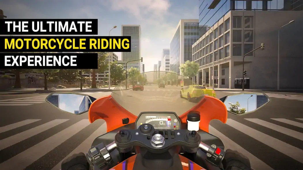 Скачать Speed Moto Dash:Real Simulator [MOD Много монет] на Андроид