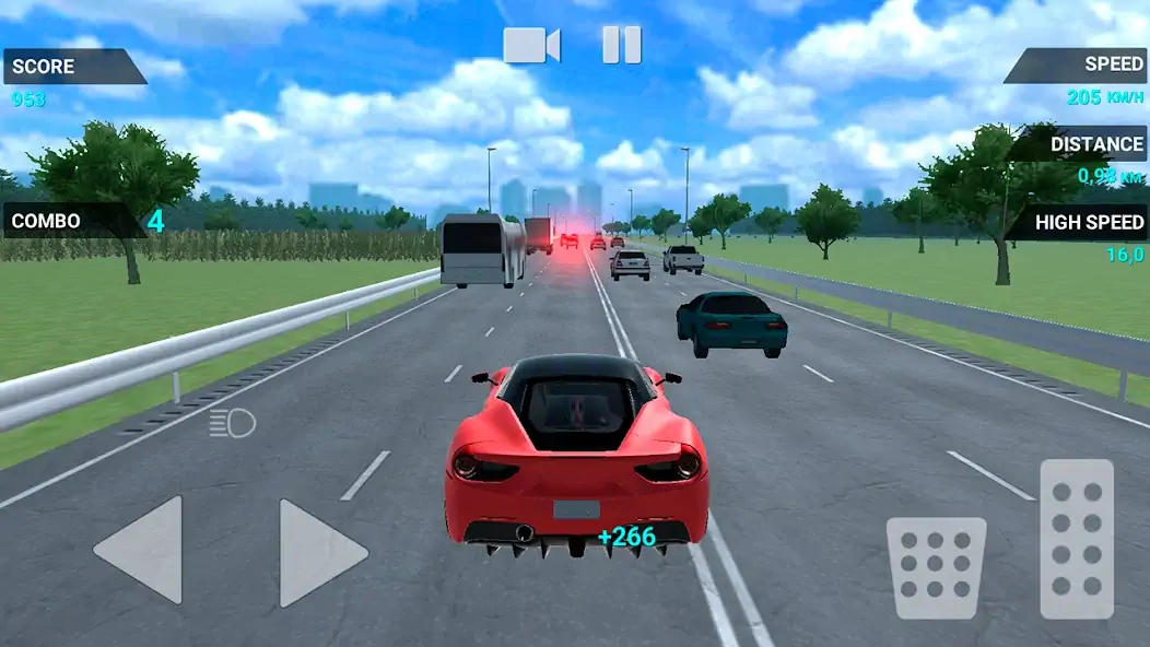 Скачать Traffic Racer Speeding Highway [MOD Бесконечные деньги] на Андроид