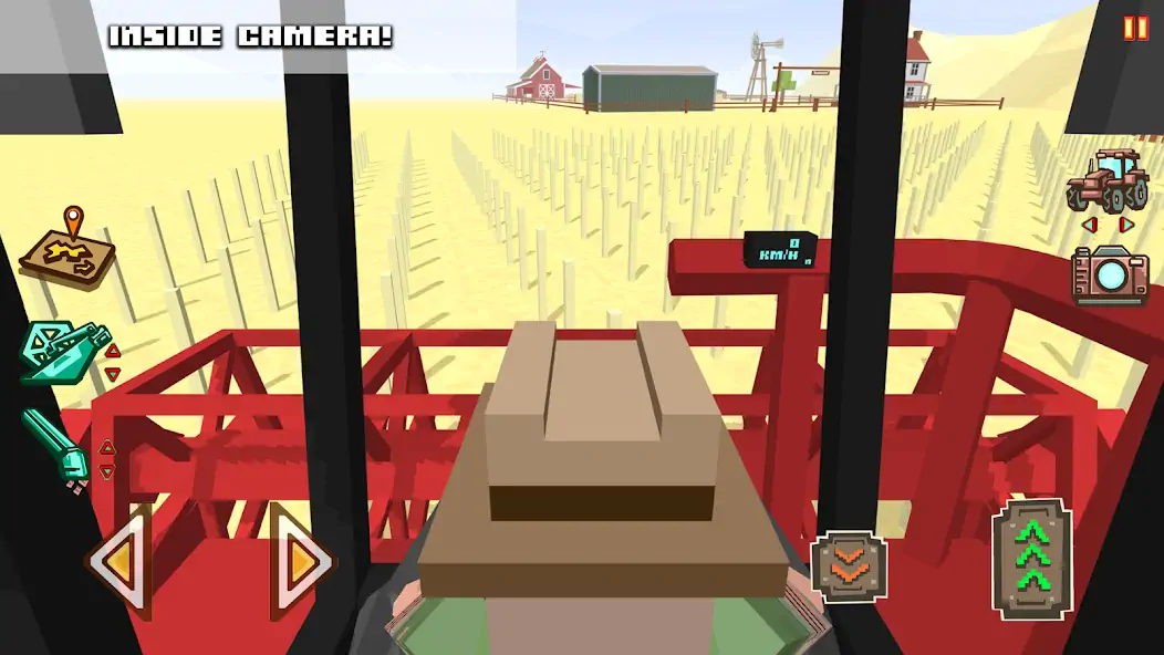 Скачать Blocky Farm Racing & Simulator [MOD Бесконечные монеты] на Андроид