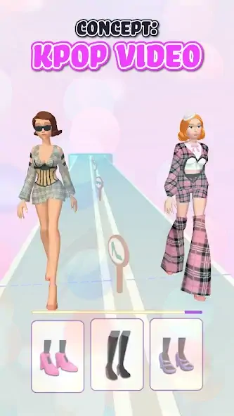 Скачать Fashion Battle - Dress up game [MOD Много денег] на Андроид