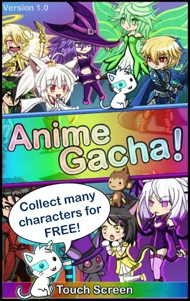 Скачать Anime Gacha! (Simulator & RPG) [MOD Бесконечные деньги] на Андроид