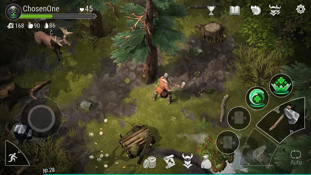 Скачать Frostborn: Action RPG [MOD Бесконечные деньги] на Андроид