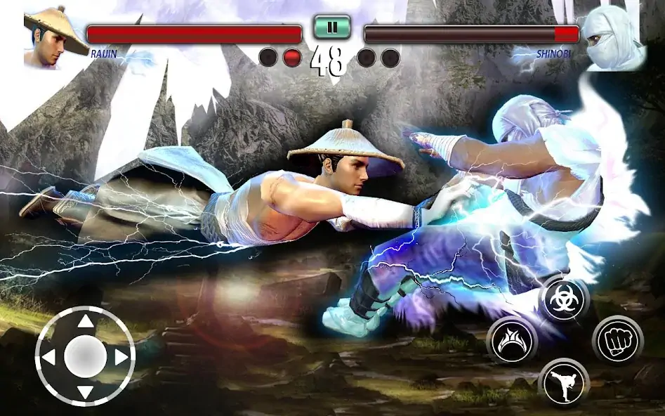 Скачать Ninja Games Fighting: Kung Fu [MOD Много денег] на Андроид