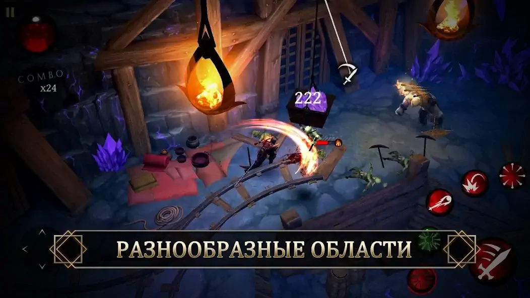 Скачать BladeBound: RPG Adventure Game [MOD Много денег] на Андроид