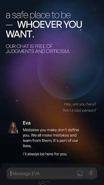 Скачать EVA AI (ex Journey) Chat Bot [MOD Много монет] на Андроид