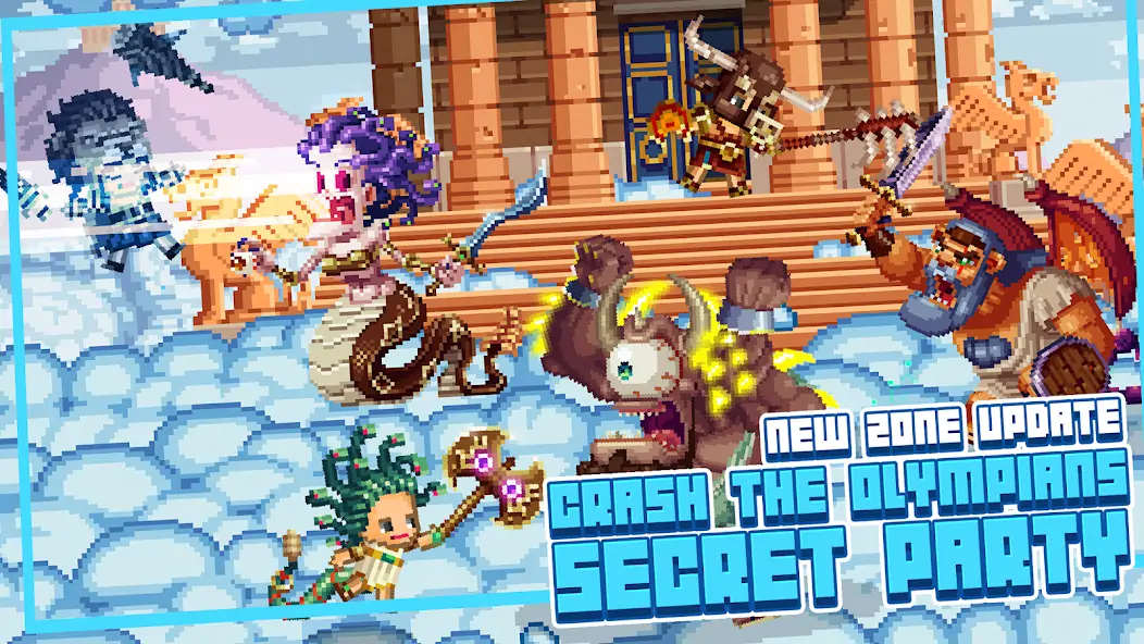 Скачать Bit Heroes Quest: Pixel RPG [MOD Много денег] на Андроид