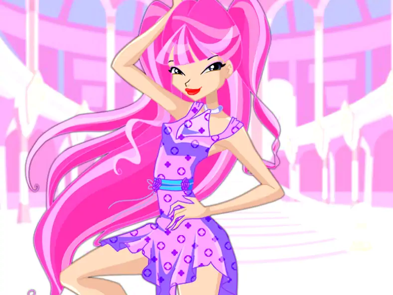 Скачать Winks Dress Up [MOD Много монет] на Андроид