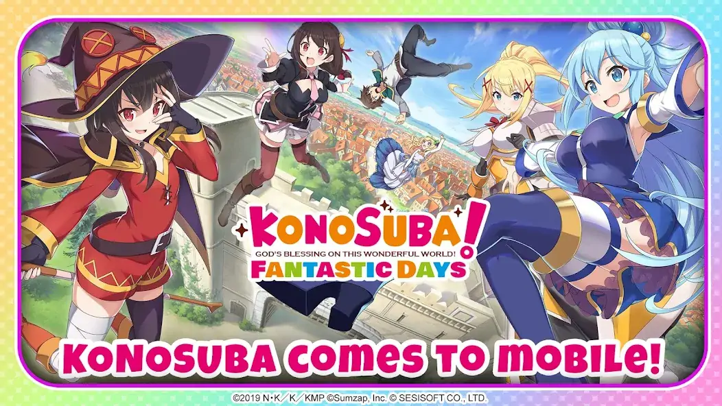 Скачать KonoSuba: Fantastic Days [MOD Много денег] на Андроид
