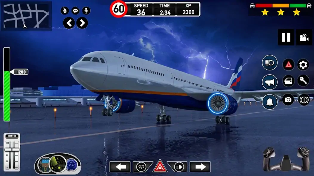 Скачать Plane Pilot Flight Simulator [MOD Много денег] на Андроид