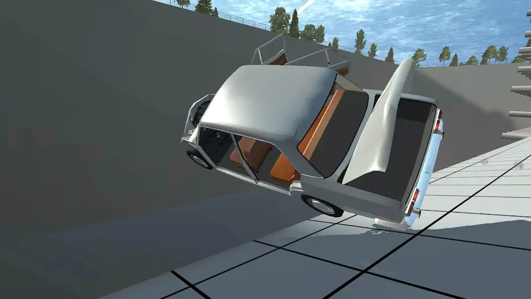 Скачать Simple Car Crash Physics Sim [MOD Много денег] на Андроид