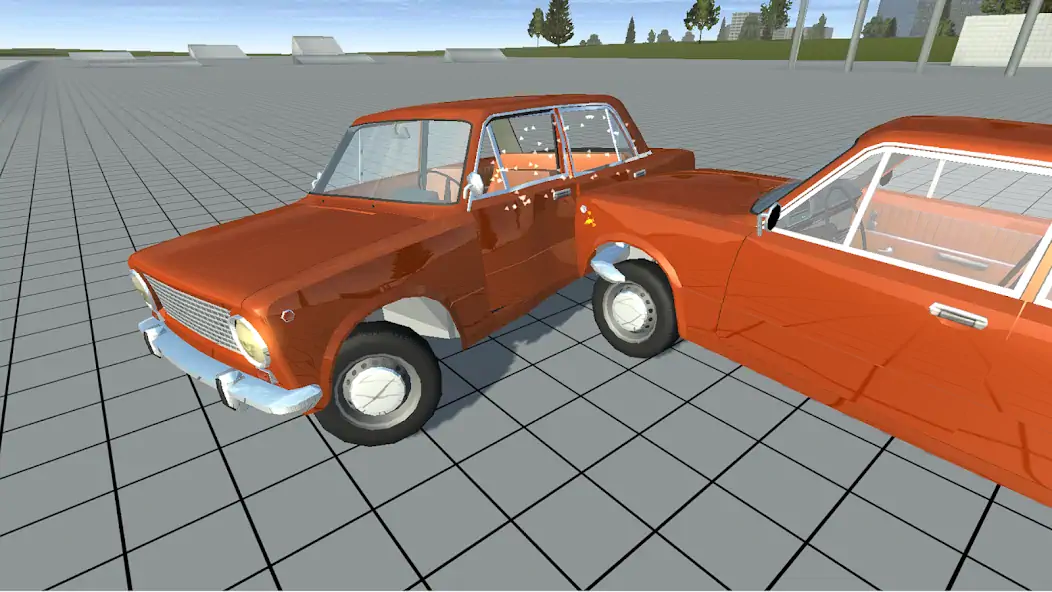 Скачать Simple Car Crash Physics Sim [MOD Много денег] на Андроид