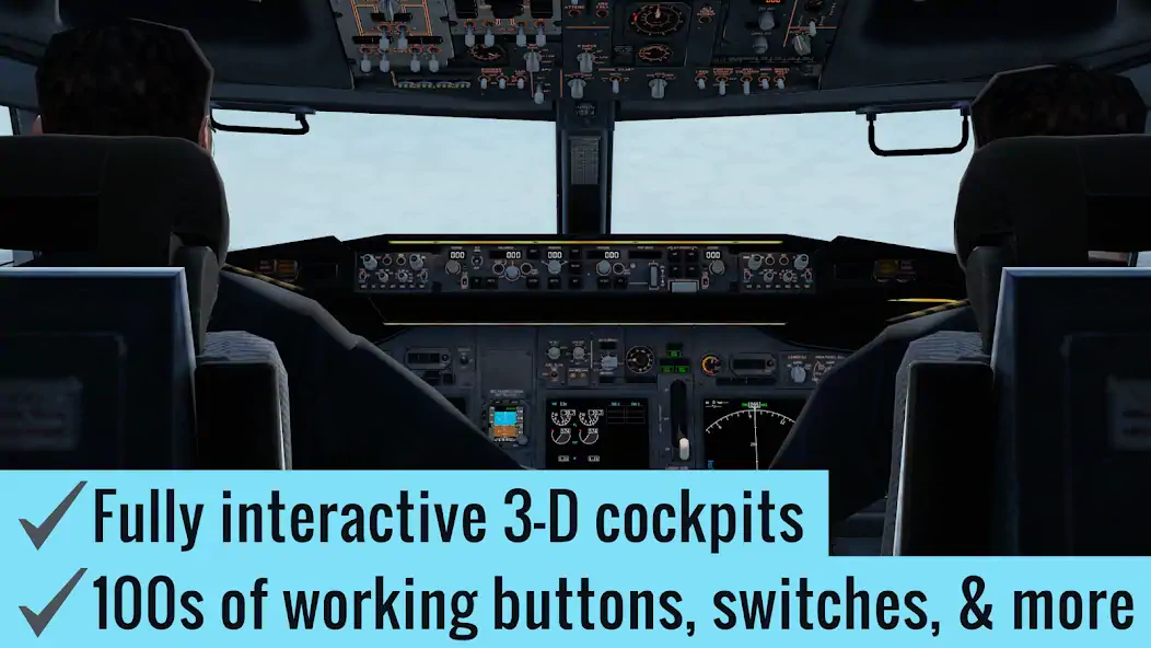 Скачать X-Plane Flight Simulator [MOD Бесконечные монеты] на Андроид