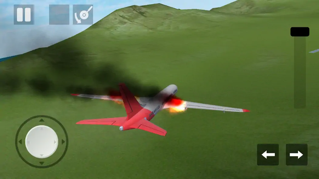 Скачать Plane Crash: Flight Simulator [MOD Много монет] на Андроид