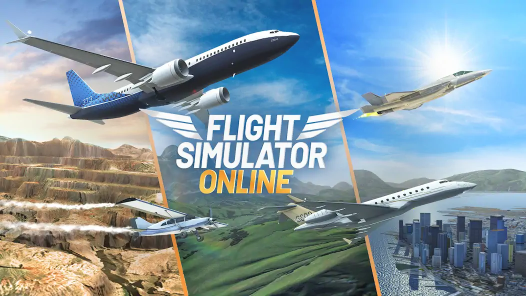 Скачать Flight Simulator: Plane Game [MOD Бесконечные монеты] на Андроид