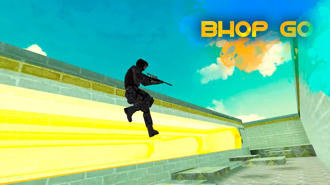 Скачать Bhop GO [MOD Бесконечные монеты] на Андроид