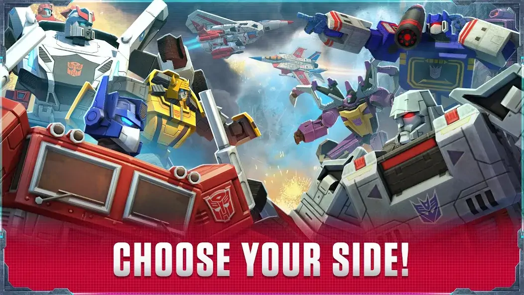 Скачать Transformers: Earth Wars Beta [MOD Много денег] на Андроид