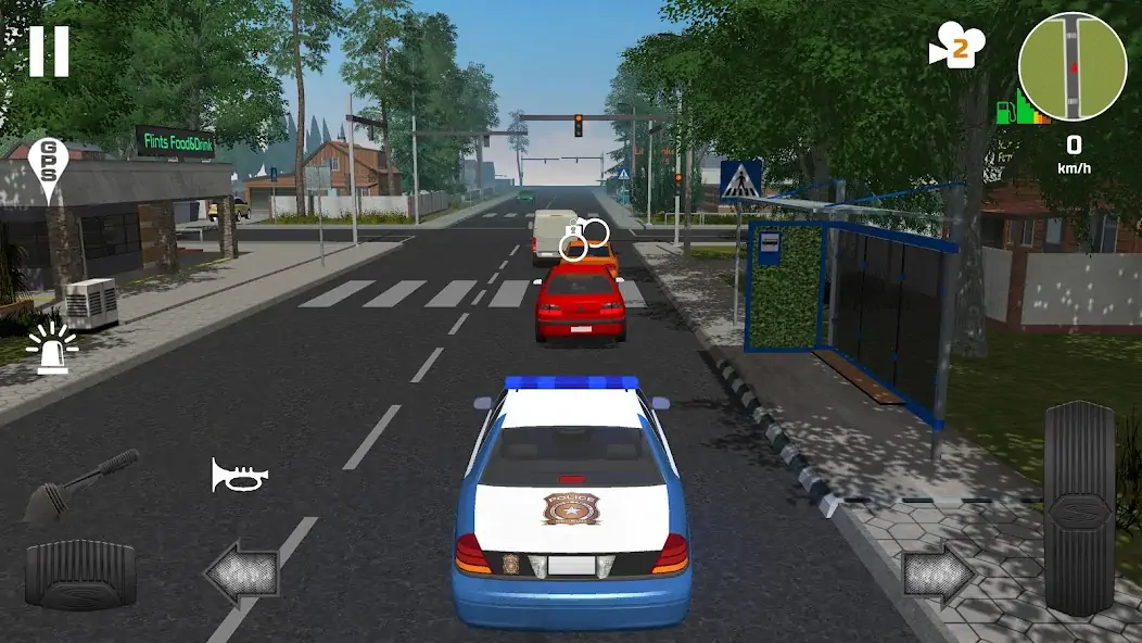 Скачать Police Patrol Simulator [MOD Бесконечные деньги] на Андроид